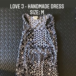 Black and white dress